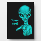 Schlechte Alien, Sie sind als Nächstes dran! Fotoplatte (Vorderseite)