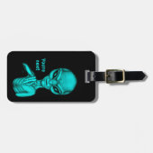 Schlechte Alien, Sie sind als Nächstes dran! Gepäckanhänger (Vorderseite horizontal)