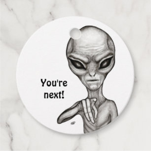 Schlechte Alien, Sie sind als Nächstes dran! Gesch Geschenkanhänger