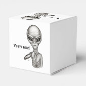 Schlechte Alien, Sie sind als Nächstes dran! Gesch Geschenkschachtel (Rückseite)