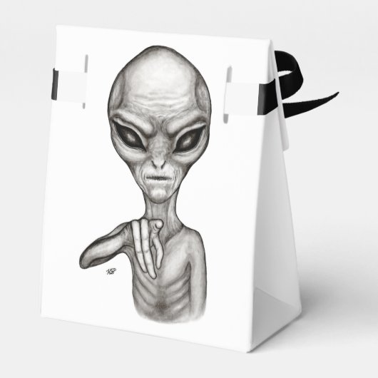Schlechte Alien, Sie sind als Nächstes dran! Gesch Geschenkschachtel (Rückseite)