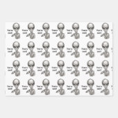 Schlechte Alien, Sie sind als Nächstes dran! Geschenkpapier Set (Vorderseite 2)