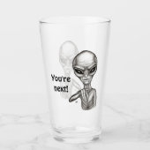 Schlechte Alien, Sie sind als Nächstes dran! Glas (Vorderseite)