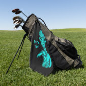 Schlechte Alien, Sie sind als Nächstes dran! Golfhandtuch (Gras)