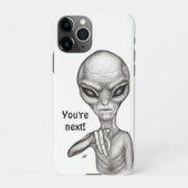 Schlechte Alien, Sie sind als Nächstes dran! iPhone Hülle (Rückseite)