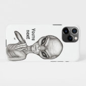 Schlechte Alien, Sie sind als Nächstes dran! iPhone Hülle (Rückseite (Horizontal))