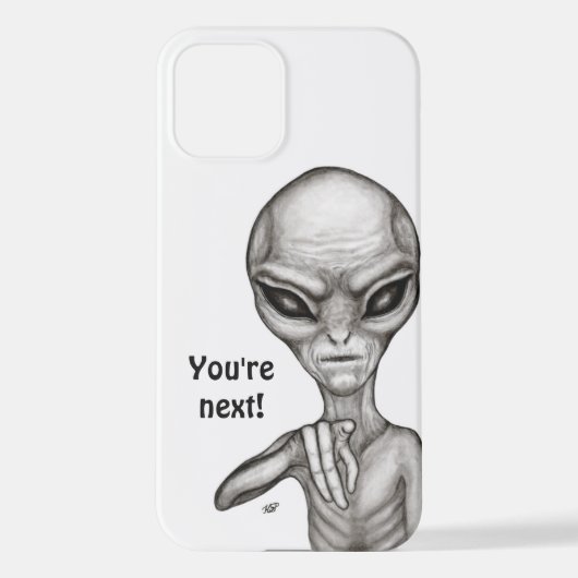 Schlechte Alien, Sie sind als Nächstes dran! iPhone Hülle (Rückseite)
