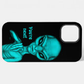Schlechte Alien, Sie sind als Nächstes dran! iPhone Hülle (Rückseite (Horizontal))