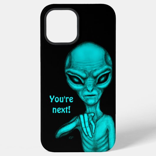 Schlechte Alien, Sie sind als Nächstes dran! iPhone Hülle (Rückseite)
