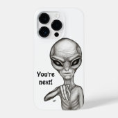 Schlechte Alien, Sie sind als Nächstes dran! iPhone Hülle (Rückseite)