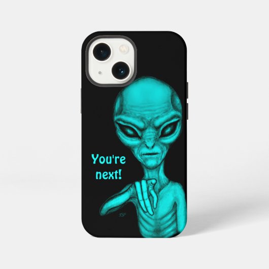 Schlechte Alien, Sie sind als Nächstes dran! iPhone Hülle (Rückseite)
