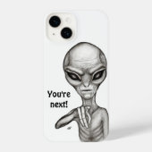 Schlechte Alien, Sie sind als Nächstes dran! iPhone Hülle (Rückseite)