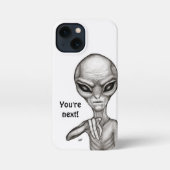 Schlechte Alien, Sie sind als Nächstes dran! iPhone Hülle (Rückseite)