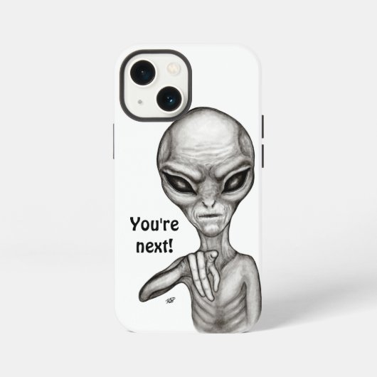 Schlechte Alien, Sie sind als Nächstes dran! iPhone Hülle (Rückseite)