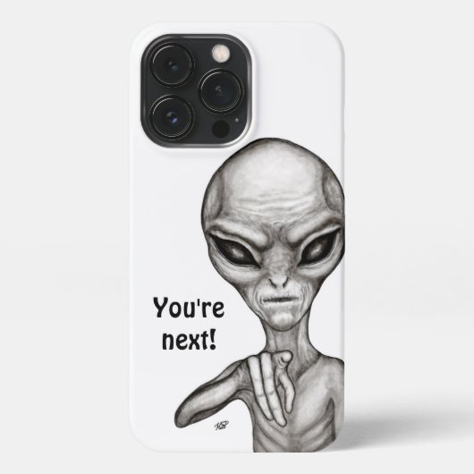 Schlechte Alien, Sie sind als Nächstes dran! iPhone Hülle (Rückseite)