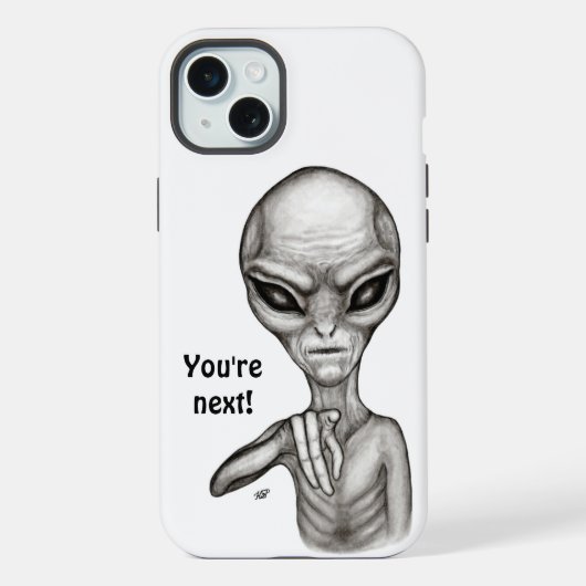 Schlechte Alien, Sie sind als Nächstes dran! iPhone Hülle (Rückseite)