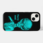 Schlechte Alien, Sie sind als Nächstes dran! iPhone Hülle (Rückseite (Horizontal))