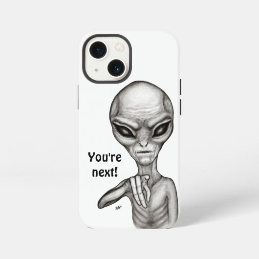 Schlechte Alien, Sie sind als Nächstes dran! iPhone Hülle (Rückseite)