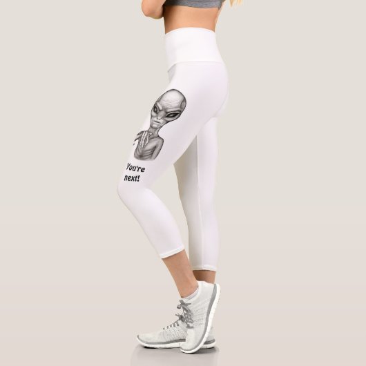 Schlechte Alien, Sie sind als Nächstes dran! Leggi Capri Leggings (Links)