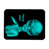 Schlechte Alien, Sie sind als Nächstes dran! Magnet (Horizontal)