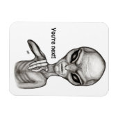 Schlechte Alien, Sie sind als Nächstes dran! Magnet (Horizontal)