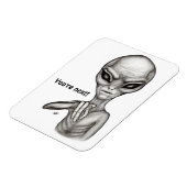 Schlechte Alien, Sie sind als Nächstes dran! Magnet (Linke Seite)