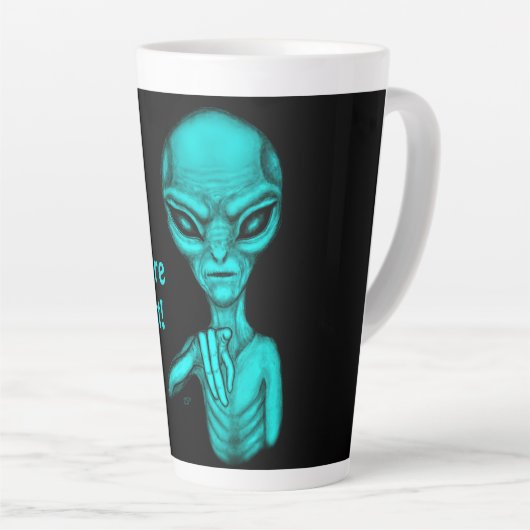 Schlechte Alien, Sie sind als Nächstes dran! Milchtasse (Rechte Ecke)