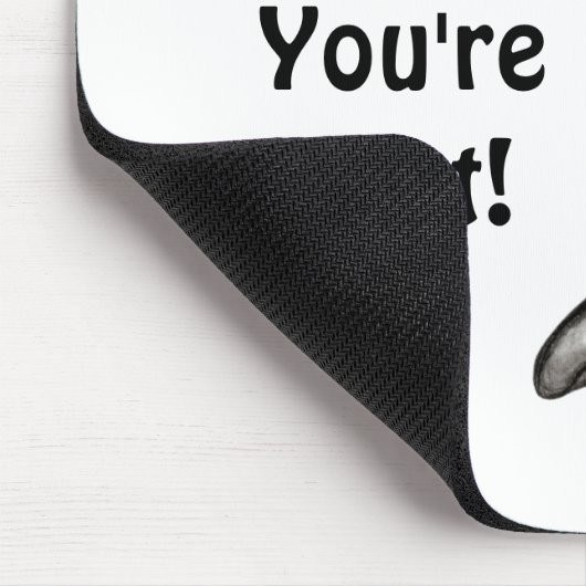 Schlechte Alien, Sie sind als Nächstes dran! Mousepad (Ecke)