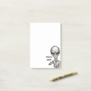 Schlechte Alien, Sie sind als Nächstes dran! Notiz