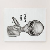 Schlechte Alien, Sie sind als Nächstes dran! Puzzle (Horizontal)