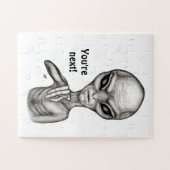 Schlechte Alien, Sie sind als Nächstes dran! Puzzle (Horizontal)