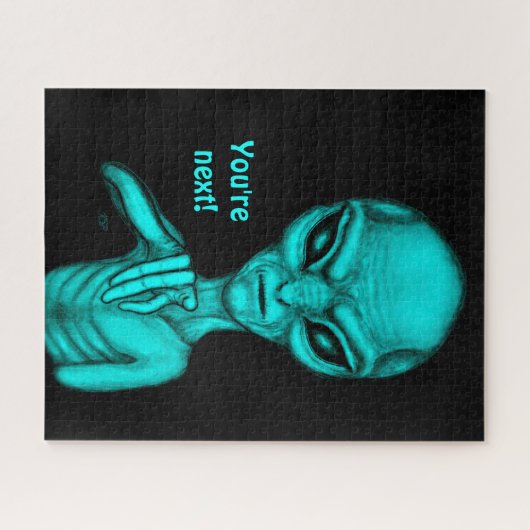 Schlechte Alien, Sie sind als Nächstes dran! Puzzle (Horizontal)