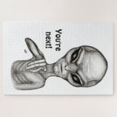 Schlechte Alien, Sie sind als Nächstes dran! Puzzle (Horizontal)