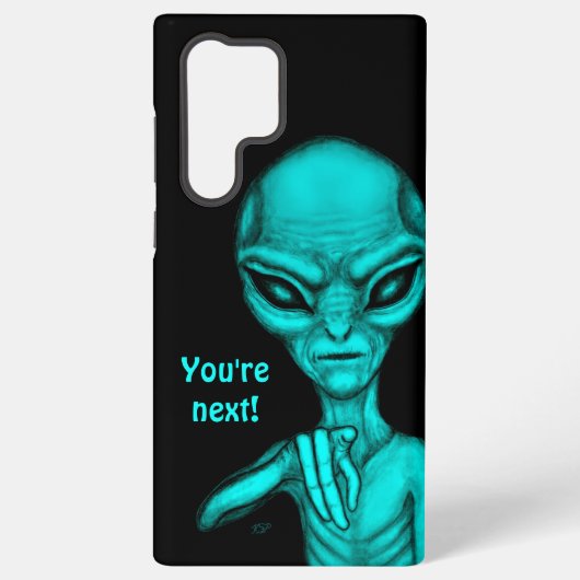 Schlechte Alien, Sie sind als Nächstes dran! Samsung Galaxy Hülle (Rückseite)