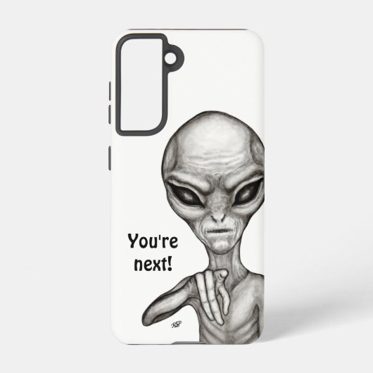 Schlechte Alien, Sie sind als Nächstes dran! Samsung Galaxy Hülle (Rückseite)
