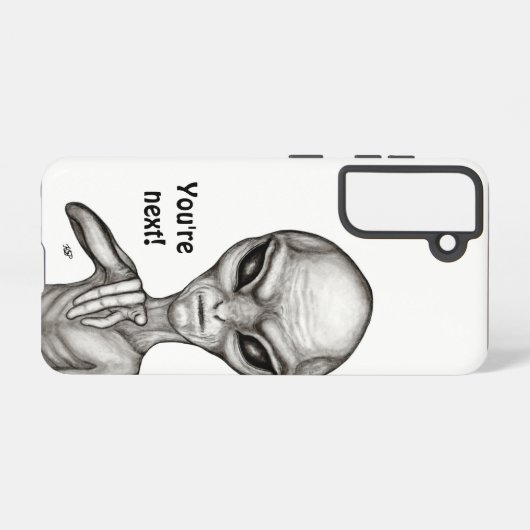 Schlechte Alien, Sie sind als Nächstes dran! Samsung Galaxy Hülle (Rückseite (Horizontal))