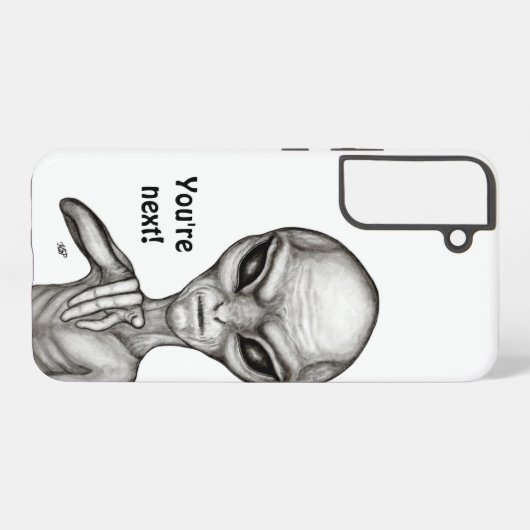 Schlechte Alien, Sie sind als Nächstes dran! Samsung Galaxy Hülle (Rückseite (Horizontal))