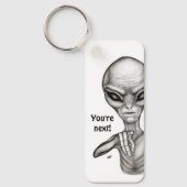 Schlechte Alien, Sie sind als Nächstes dran! Schlüsselanhänger (Vorderseite)
