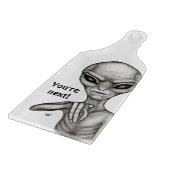 Schlechte Alien, Sie sind als Nächstes dran! Schneidebrett (Ecke)