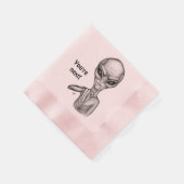 Schlechte Alien, Sie sind als Nächstes dran! Servi Serviette (Ecke)