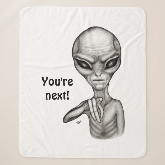 Schlechte Alien, Sie sind als Nächstes dran! Sherp Sherpadecke (Vorderseite)