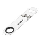 Schlechte Alien, Sie sind als Nächstes dran! Speed Flaschenöffner (Vorderseite Schrägansicht)