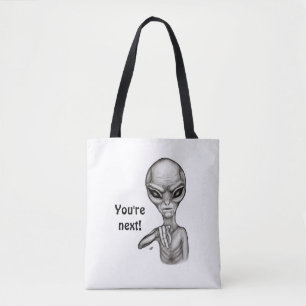 Schlechte Alien, Sie sind als Nächstes dran! Tasche