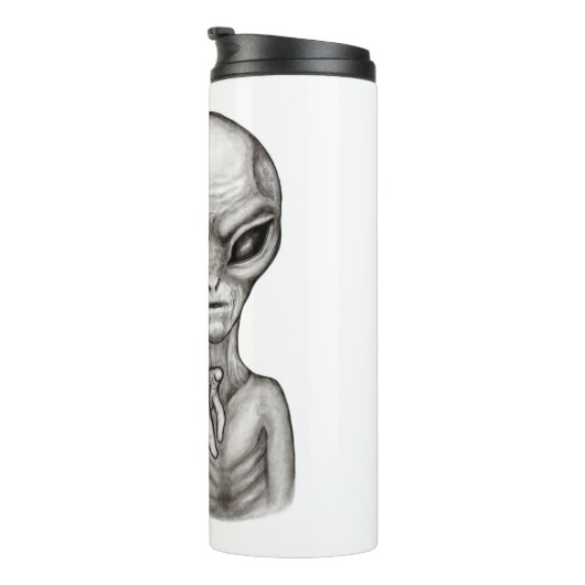 Schlechte Alien, Sie sind als Nächstes dran! Thermosbecher (Nach rechts gedreht)