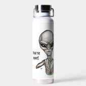 Schlechte Alien, Sie sind als Nächstes dran! Trinkflasche (Rückseite)