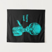 Schlechte Alien, Sie sind als Nächstes dran! Wandteppich (Vorderseite (Horizontal))