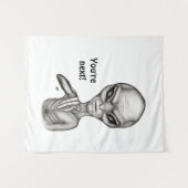 Schlechte Alien, Sie sind als Nächstes dran! Wandteppich (Vorderseite (Horizontal))