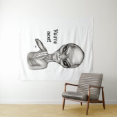 Schlechte Alien, Sie sind als Nächstes dran! Wandteppich (Beispiel (Horizontal))