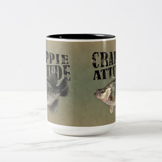 Schlechte Angeln Crappie Höhe Zweifarbige Tasse (Mittel)