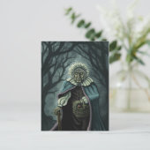 schlechte Apfelphantasie-Kunstpostkarte Postkarte (Stehend Vorderseite)